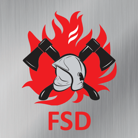 Pictogram FSD (Feuerwehrschlüsseldepot) / depot brandweerloper